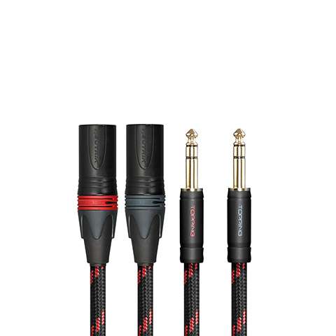 Topping TRS to Male XLR Cables