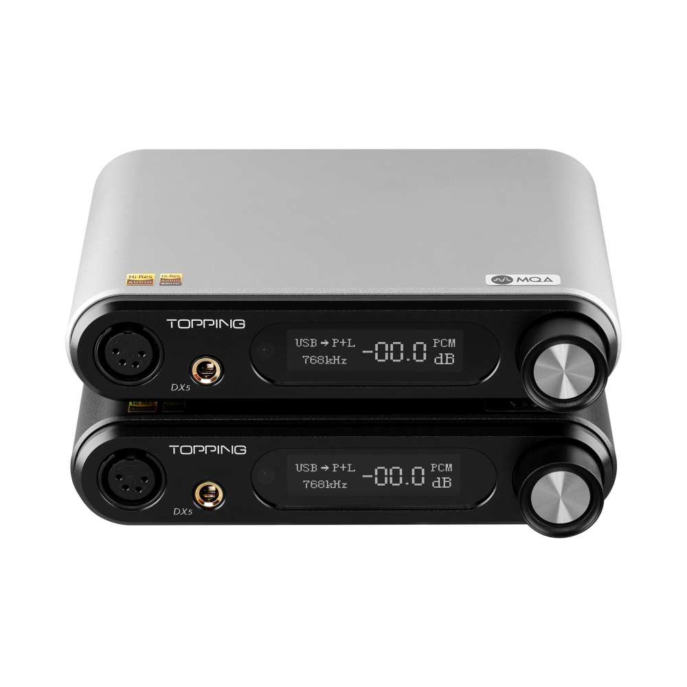 Topping DX5 and DX5 Lite Dac and Headphone Amplifier